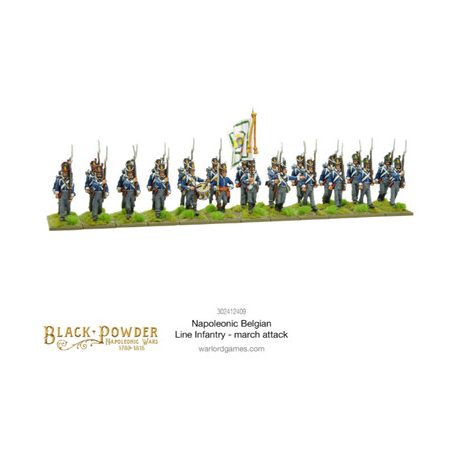 Black Powder - Napoleonic Belgian Line Infantry - EN-302412409
