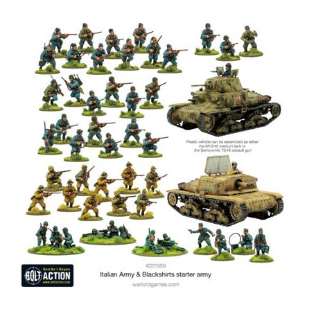 Bolt Action - Italian Army & Blackshirts Starter Army - EN-402015804