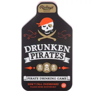 Drunken Pirates Drinking Game CDU of 6 - EN-81104