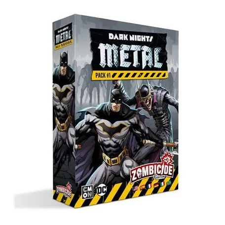 Zombicide: 2nd Edition - Dark Knight Metal Pack #1 - EN-ZCD-PR05