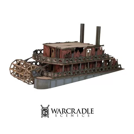 Warcradle Scenics: Black Lake Bayou - Paddle Steamer-WSA560004