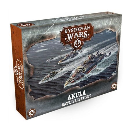 Dystopian Wars: Akula Battlefleet Set - EN-DWA270005