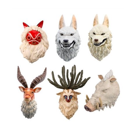 Magnets Princesse Mononoke Assortment (6)-BENELIC-42536