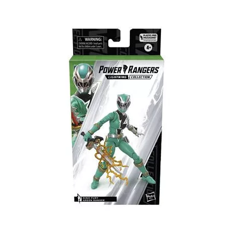 Power Rangers Lightning Collection Dino Fury Green Ranger-F4517ES6