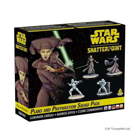 Star Wars: Shatterpoint - Plans and Preparation General Luminara Unduli Squad Pack - EN/FR/DE/PL/ES-SWP04