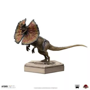 Jurassic World Icons - Dilophosaurus Statue-UNIVJP75522-IC