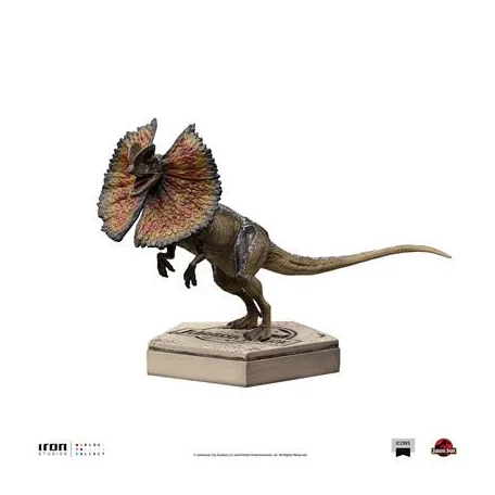 Jurassic World Icons - Dilophosaurus Statue-UNIVJP75522-IC