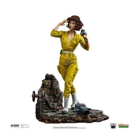 Teenage Mutant Ninja Turtles - April O'Neal - BDS Art Scale 1/10 Statue-NICKEL76122-10