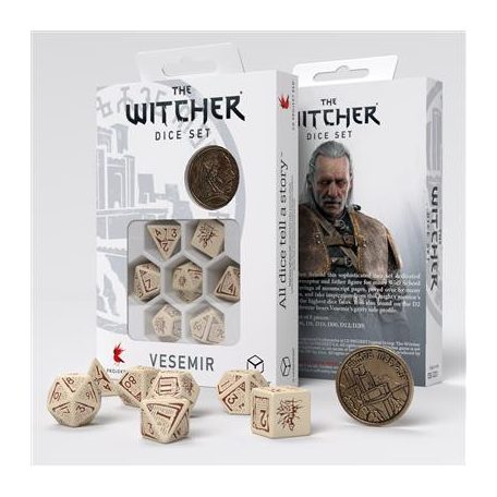 The Witcher Dice Set. Vesemir - The Old Wolf-SWVE01