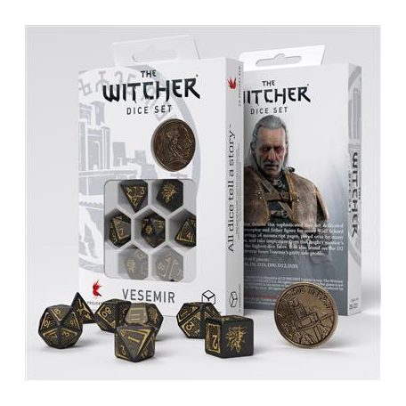 The Witcher Dice Set. Vesemir - The Sword Master-SWVE02