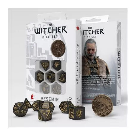 The Witcher Dice Set. Vesemir - The Sword Master-SWVE02