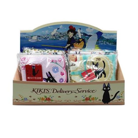 Ghibli - Kiki delivery's service Marushin 10 mini towels display-MARU-SD10KIKI