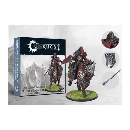 Conquest - Hundred Kingdoms: Priory Commander of the Order of the Crimson Tower - EN-PBW7232