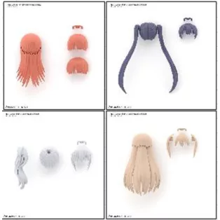 30MS Option Hair Style Parts Vol.7 All 4 Types-MK64224