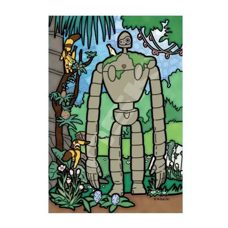 Castle in the Sky - Stained glass Jigsaw Puzzle 126P Robot Gardener-ENSKY-19003