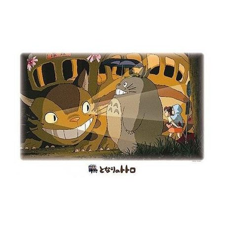 Catbus in the night My neighbor Totoro Puzzle 1000pcs-ENSKY-14563