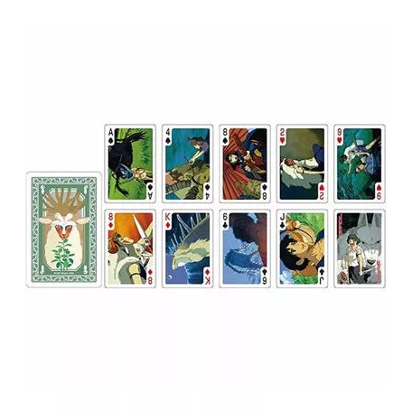 Princess Mononoke - Movie Scenes Playing Cards-ENSKY-80273