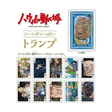 Howl's moving castle Playing cards-ENSKY-80277
