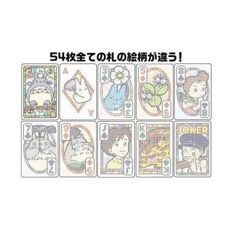 See through playing cards My neighbor Totoro-ENSKY-49602