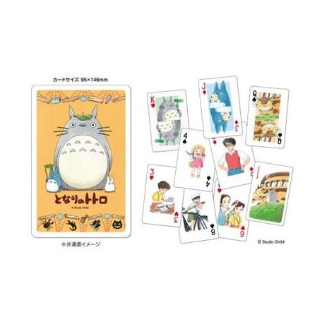 Big size playing cards My neighbor Totoro - big art-ENSKY-47644