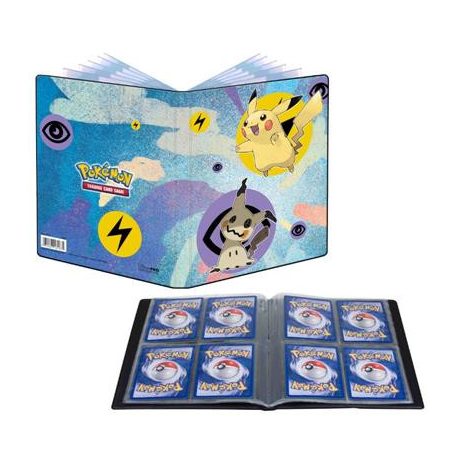 UP - 4 Pocket Portfolio - Pikachu & Mimikyu-16107