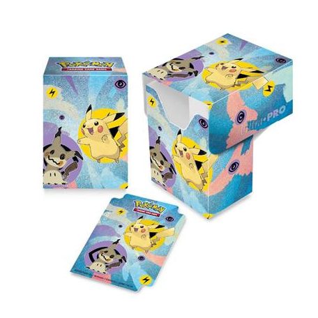 UP - Pikachu & Mimikyu Full View Deck Box for Pokémon-16111