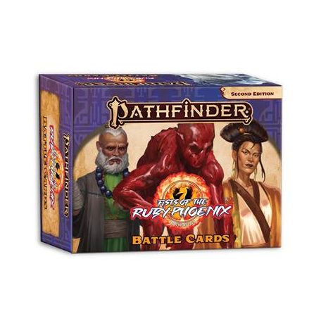 Pathfinder RPG: Fists of the Ruby Phoenix Battle Cards (P2) - EN-PZO2235