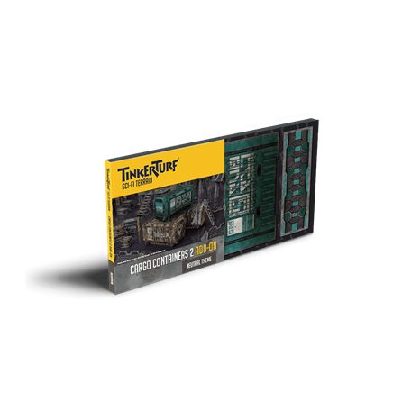 TinkerTurf Sci-Fi - Cargo Containers Series 2-TT-CON-SR2