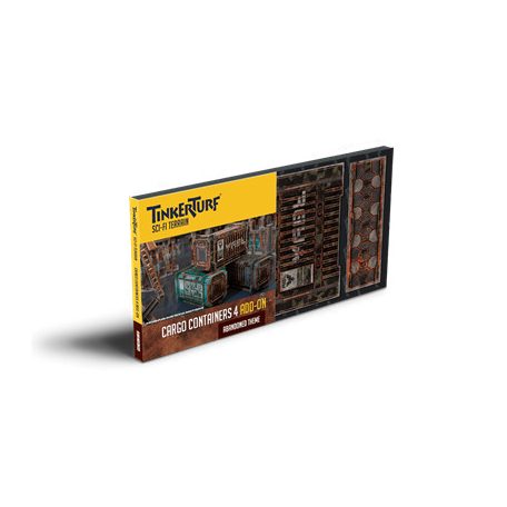 TinkerTurf Sci-Fi - Cargo Containers Series 4-TT-CON-SR4