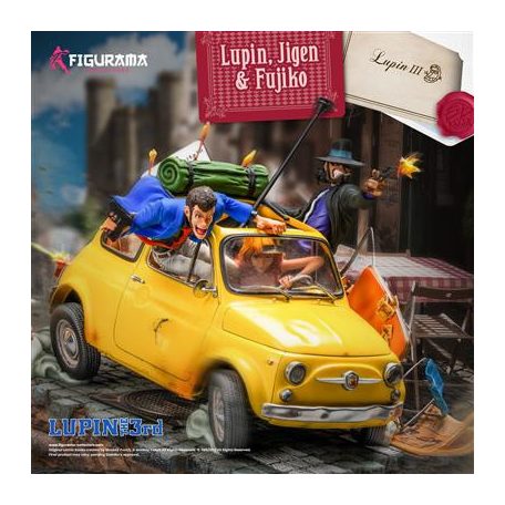 Lupin The 3rd - Lupin, Jigen, & Fujiko Elite Diorama Statue 1/8 scale-