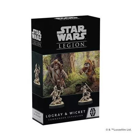 Star Wars Legion - Logray & Wicket Commander Expansion - EN-SWL110