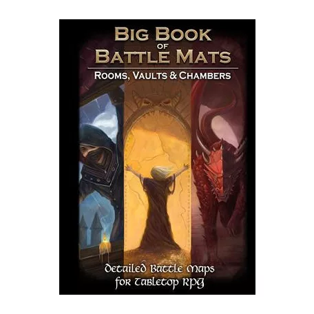 Big Book of Battle Mats - Rooms, Vaults & Chambers - EN-LBM-042