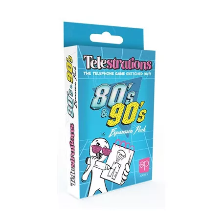Telestrations 80s & 90s Expansion Pack - EN-PG000-724-002100-24