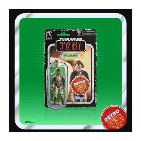 Star Wars Retro Collection Lando Calrissian (Skiff Guard)-F72775L20