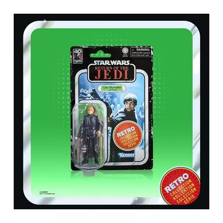 Star Wars Retro Collection Luke Skywalker (Jedi Knight)-F72745L20