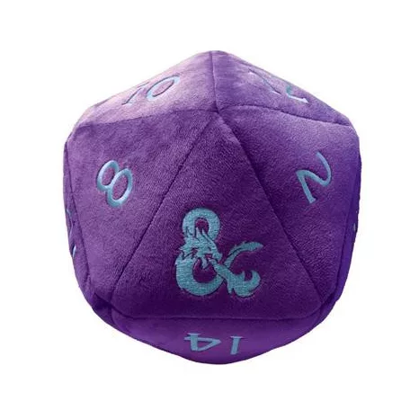 UP - Phandelver Campaign Jumbo D20 Plush "Royal Purple and Sky Blue" for Dungeons & Dragons-19861