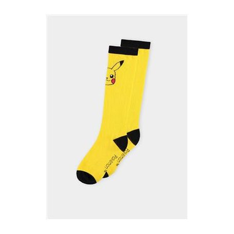 Pokémon - Pikachu - Knee High Socks (1 Pack) - Size 35/38-KH407777POK-35/38