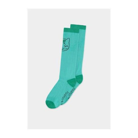 Pokémon - Bulbasaur - Knee High Socks (1 Pack) - Size 39/42-KH654077POK-39/42