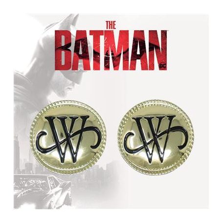 The Batman Replica Limited Edition Wayne Cufflinks-THG-DC55