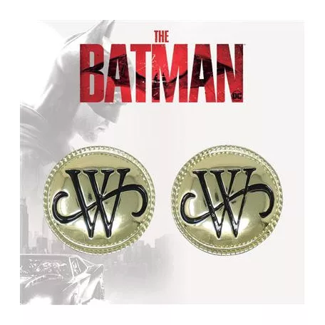 The Batman Replica Limited Edition Wayne Cufflinks-THG-DC55