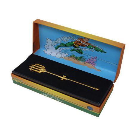 Aquaman Limited Edition 24K Gold Miniature Trident-THG-DC31