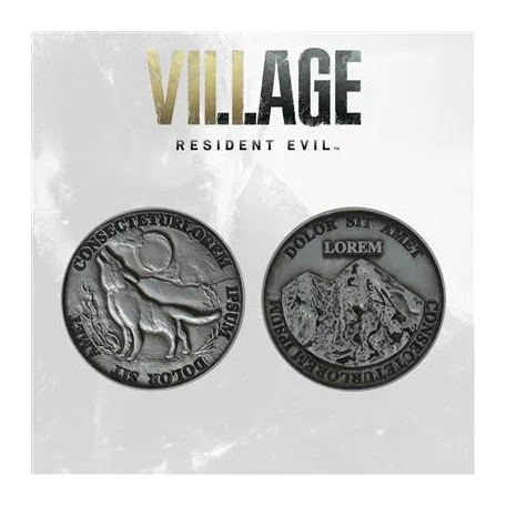 Resident Evil VIII Currency Replica Limited Edition Coin-CAP-RE801