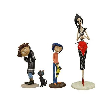 Coraline PVC Mini-Figures – “Best of” 3-Pc Set-NECA49567