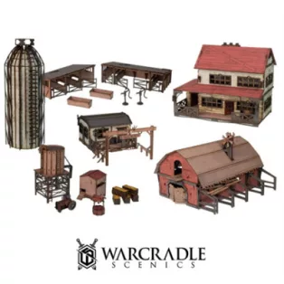 Warcradle Scenics: Buckhorn Ranch Set - EN-WSA570001