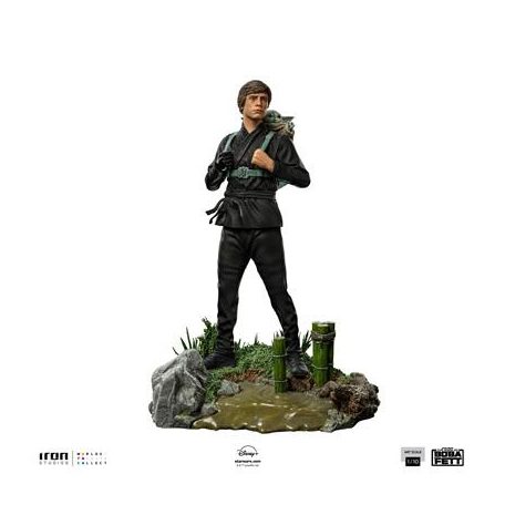 Book of Boba Fett - Luke Skywalker and Grogu Training - Art Scale 1/10 Statue-LUCSWR77122-10