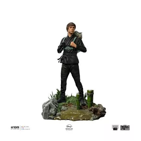 Book of Boba Fett - Luke Skywalker and Grogu Training - Art Scale 1/10 Statue-LUCSWR77122-10