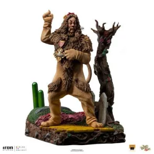 Wizard of Oz - Cowardly Lion - Deluxe Art Scale 1/10 Statue-WZRDOZ72322-10