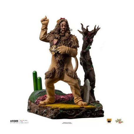 Wizard of Oz - Cowardly Lion - Deluxe Art Scale 1/10 Statue-WZRDOZ72322-10