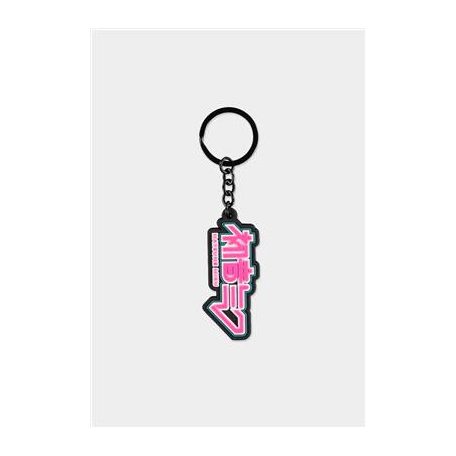 Hatsune Miku - Logo - Rubber Keychain-KE734367HMK