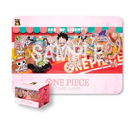 One Piece Card Game - Playmat and Card Case Set -25th Edition--2672688
